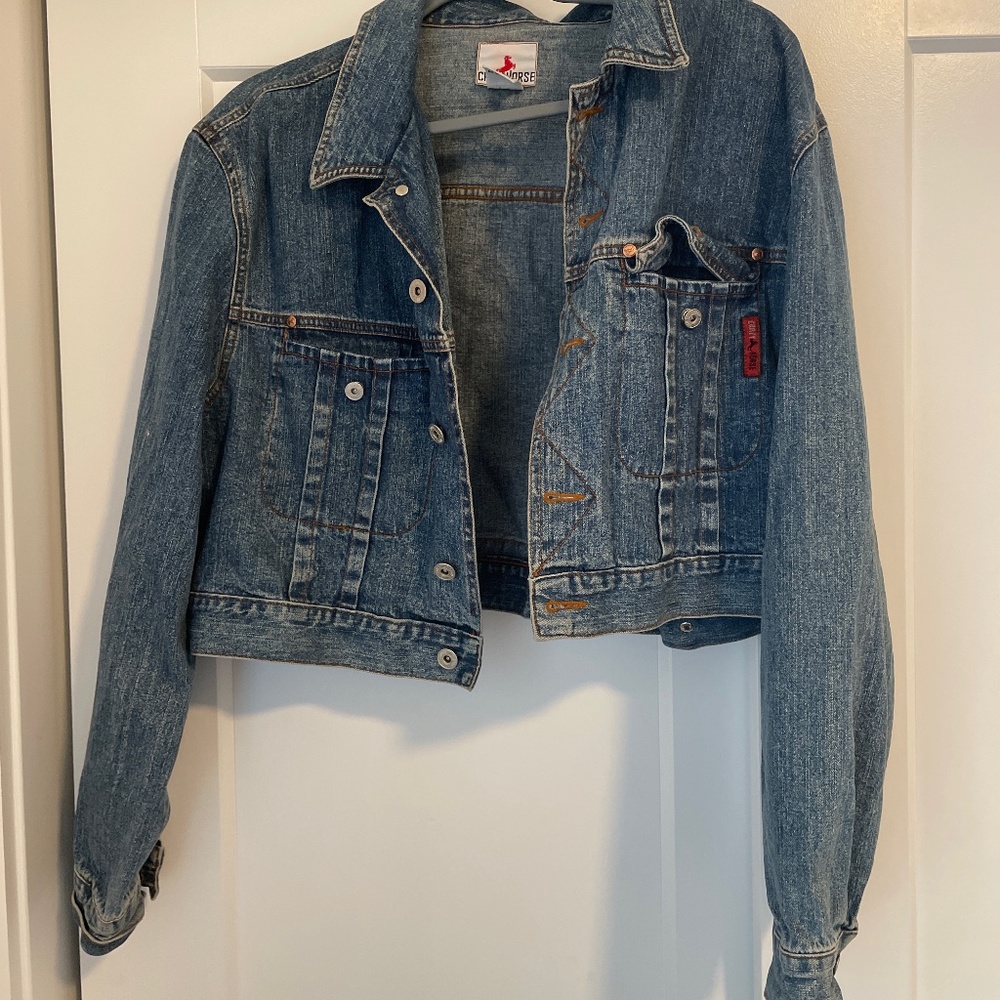 Denim jacket size L